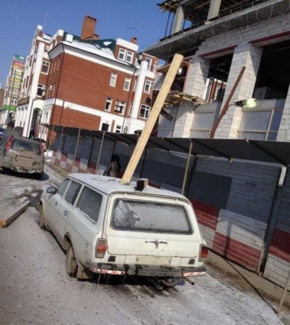 Ezért az autóért már nem kár, de elrettentő példának elég ütős