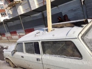 Soha ne parkolj építkezés mellé