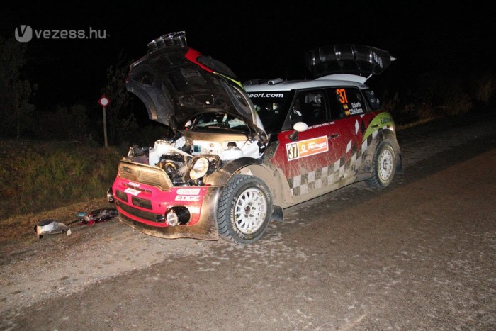 Felborult a világbajnok a Portugál-ralin 9