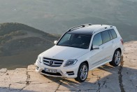 Mercedes GLK a lapos sziklán