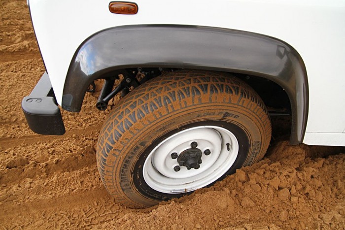 Nem igazán terepre való gumik