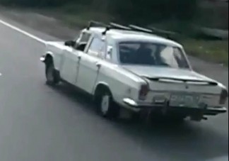 Három defekt sem állít meg egy Volgát!