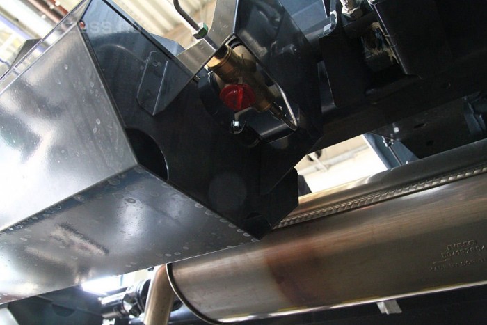 Nehezen elérhető helyen a zár