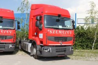 Renault Premium Route 460 DXi EEV nyergesvontató a Szemerey Transport legújabb járműve