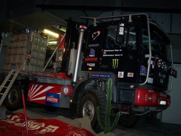 A Bamakót is megjárt MAN kamion