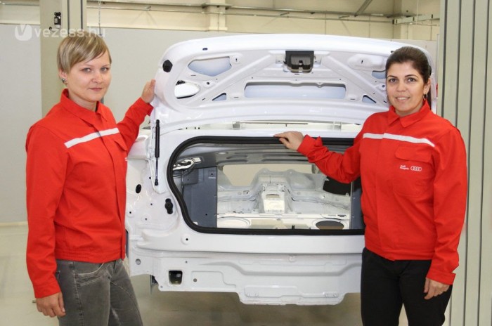 A nőkre gyúr a magyar Audi