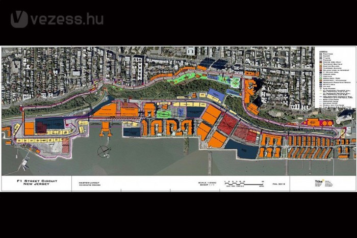 F1: Ilyen lesz a városi pálya New Jerseyben