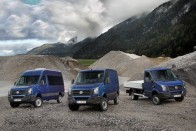 A Volkswagen Crafter összkerékhajtású, 4Motion változatai