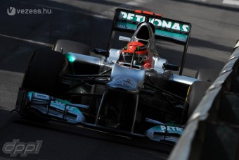F1: Schumacher dobogós helyezést sirat