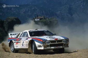 Vb-győztes Lancia a Mecsek-ralin