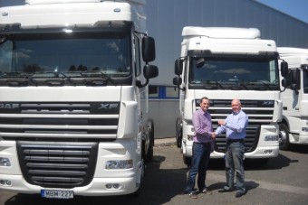 Hazai járműátadások a DAF-nál