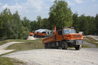 Magyar tesztpálya haszonjárművekhez