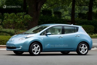 Magyarországon a Nissan villanyautója
