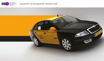 Fekete-sárga az új budapesti taxi