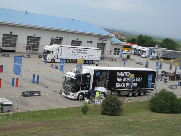 A Scania biatorbágyi telephelyén zajlott a döntő