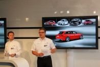 Kérdezz-felelek stílusban adták elő az Audi (és a Quattro GMBH) emberei a show-t