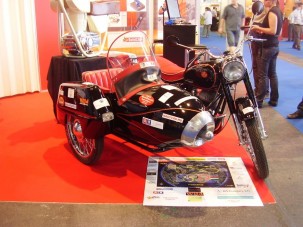 Veterán motorral az olimpiára