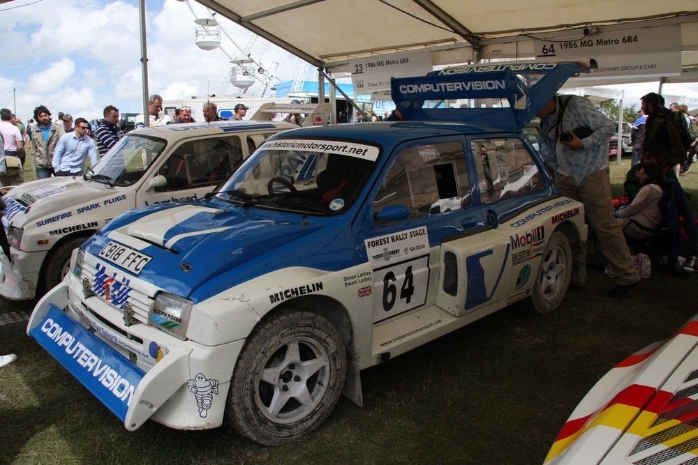 B-csoportos MG Metro 6R4 szörnyecske