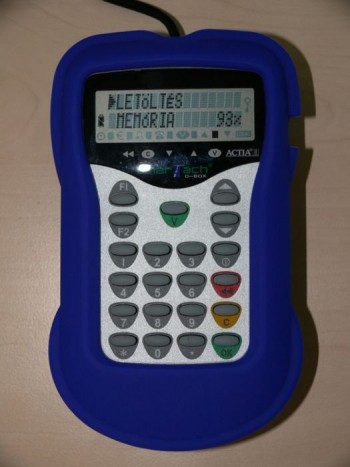 Az Actia digitális tachográfok kiolvasására alkalmas kézikészülék