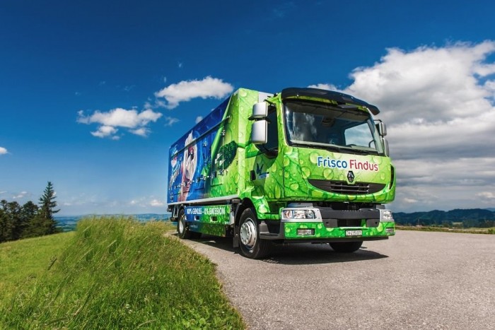 Elektromos Renault-n utazik a svájci fagyi 8 | Vezess Renault Midlum Clean Tech Electric