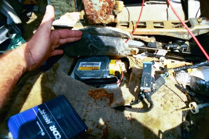 Az EDR épen maradhat egy baleset után is