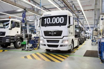 Elkészült a 10000. MAN EfficientLine
