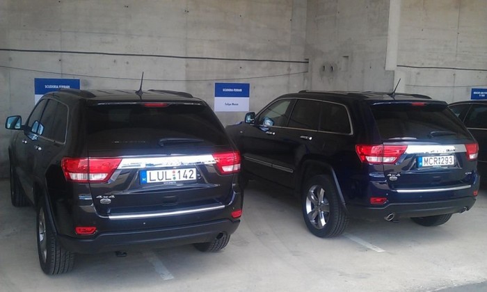 Mivel járnak Magyarországon az F1-pilóták? 9 | Vezess A Ferrari versenyzői Jeepekkel járnak - Massáé ráadásul dízel