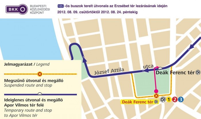 Lezárás Budapest belvárosában 7