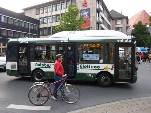 Rampini Alé EL  villanybusz a 2010-es németországi bemutatón