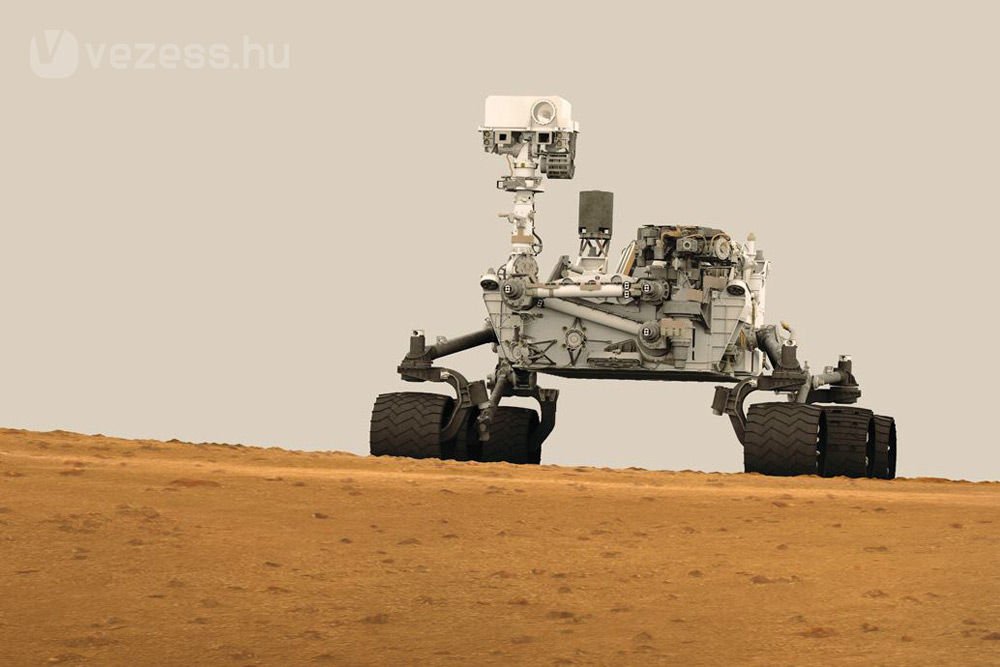 Elképesztően bonyolult landolás után már munkában a Curiosity