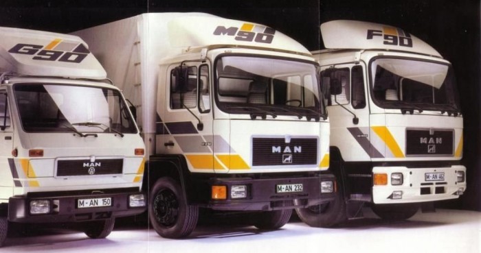 MAN logó a 80-as évek közepéről