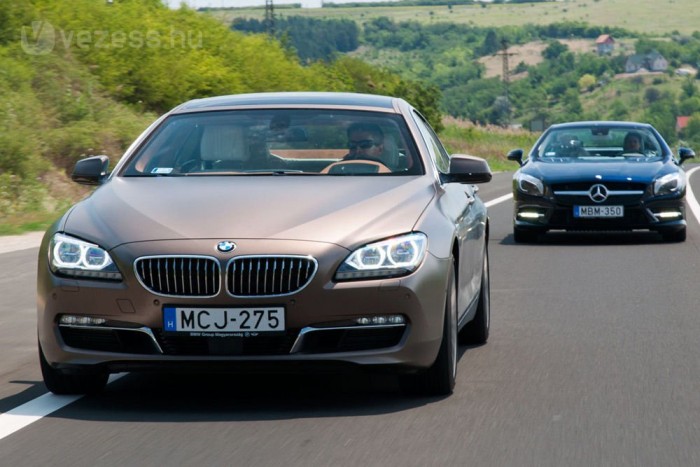 640d, 350 SL, Land Cruiser V8: luxus, háromféleképpen 11 | Vezess Alapáron, 23 818 000 forintért a 640d Gran Coupé csak egy erős kupé, luxusautóvá az extrák teszik. A feláras tételekkel 37 milliós összegből csupán 265 000 Ft a regadó, de 7,8 millió forint az áfa