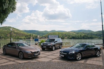 640d, 350 SL, Land Cruiser V8: luxus, háromféleképpen