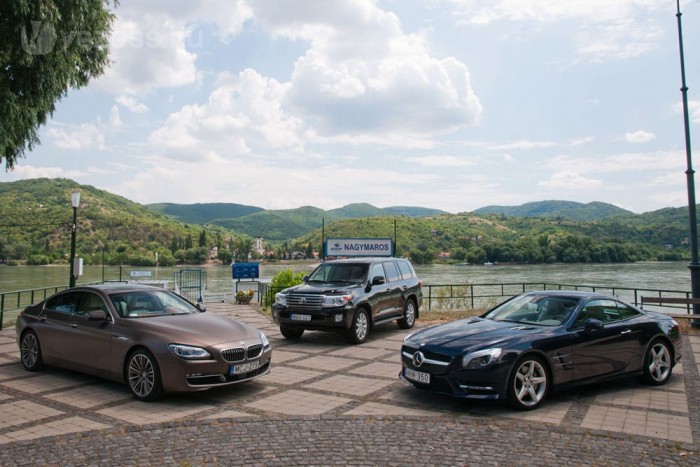 640d, 350 SL, Land Cruiser V8: luxus, háromféleképpen