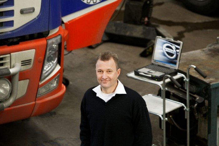 A Volvo GSM-rendszerrel csökkenti kamionjai állásidejét 5 | Vezess Christian Gustavsson