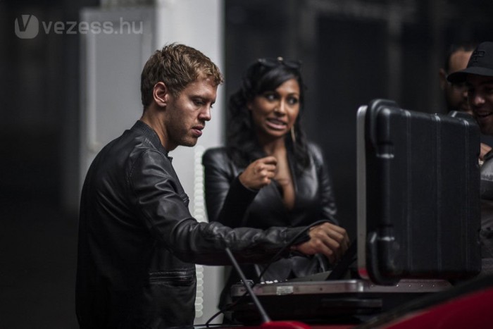 F1: Vettel popsztárnak állt – videó