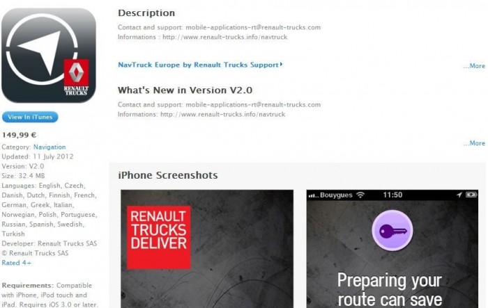 A Renault Trucks mobilappjai spórolnak, védenek és szórakoztatnak 7 | Vezess Renault Trucks Nav'Truck