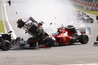 F1: Hajszálon múlott a tragédia