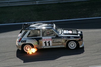 Láng, füst, és hangorkán a Hungaroringen