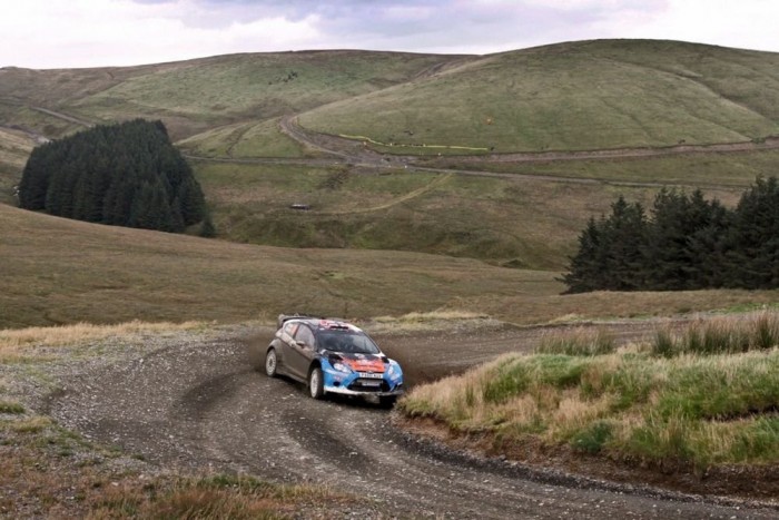 Ford-siker a Wales-ralin 8