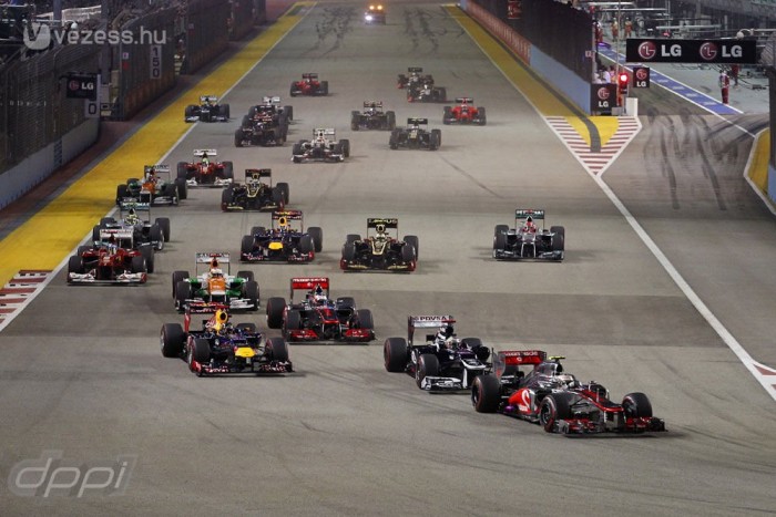 F1: Hamilton kiesett, Vettel győzött 6 | Vezess F1: Hamilton kiesett, Vettel győzött 6