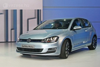 3,2 litert fogyaszt az új takarékos Golf