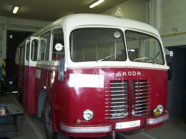 Szeptember 22-én Liberecben is látható volt ez a Skoda 706RO