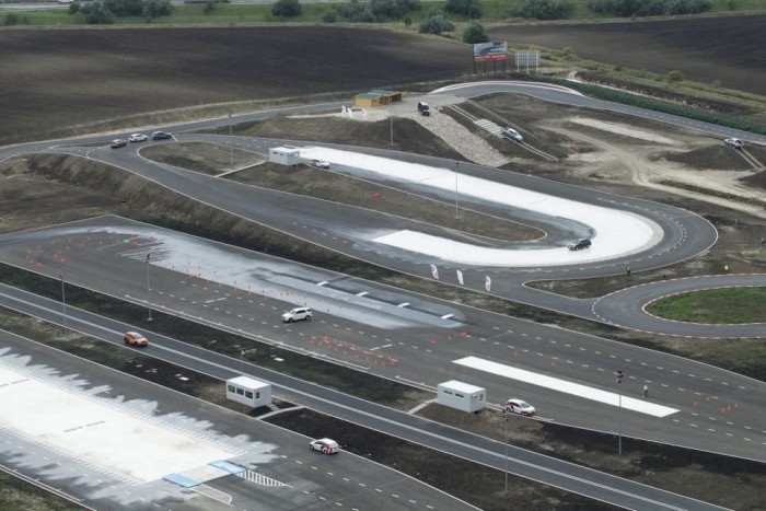 Madártávlatból a pálya