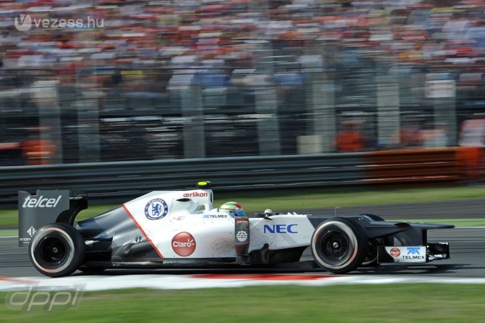 F1: Gyorsabb lesz Indiában a Sauber