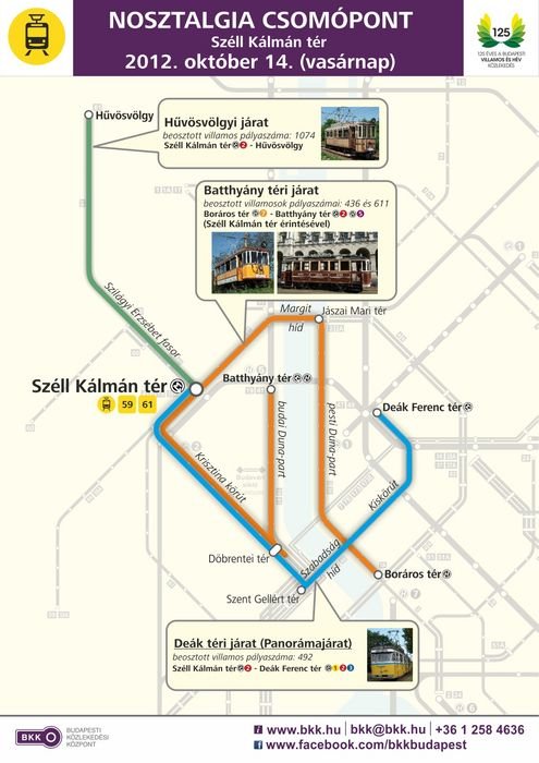 Október 14-én három favázas és egy Bengáli ingázik a Széll Kálmán tér körül