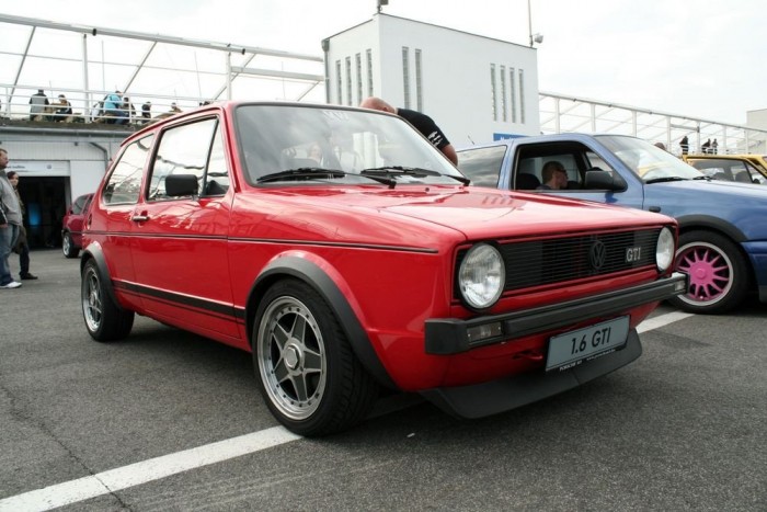 Közel gyári Golf I GTI, ebből nem lehetett sokat látni