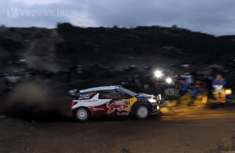 A Citroën vezet a Szardínia-ralin