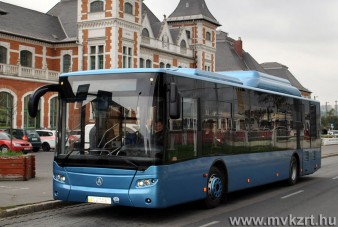 Ukrán buszt teszteltek Miskolcon