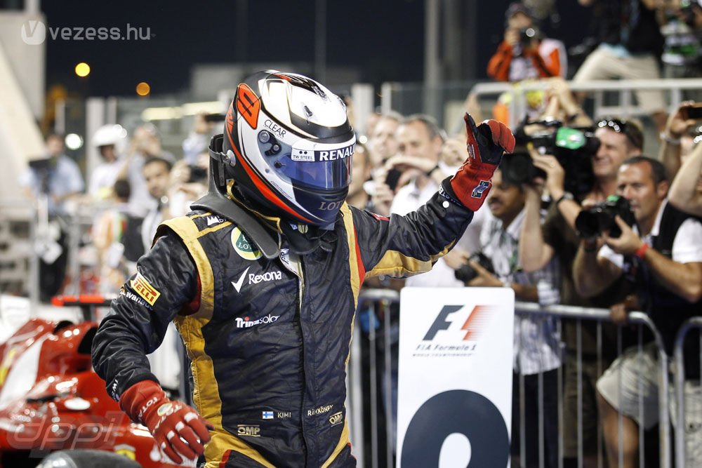 F1: Räikkönen győzött a káoszfutamon 13
